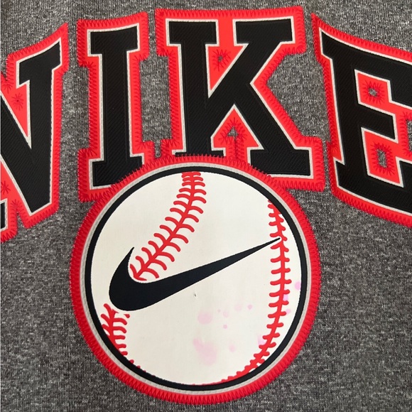 Nike | (3T) Nike Dri-Fit Orange and Black Baseball Short set - Picture 4 of 7